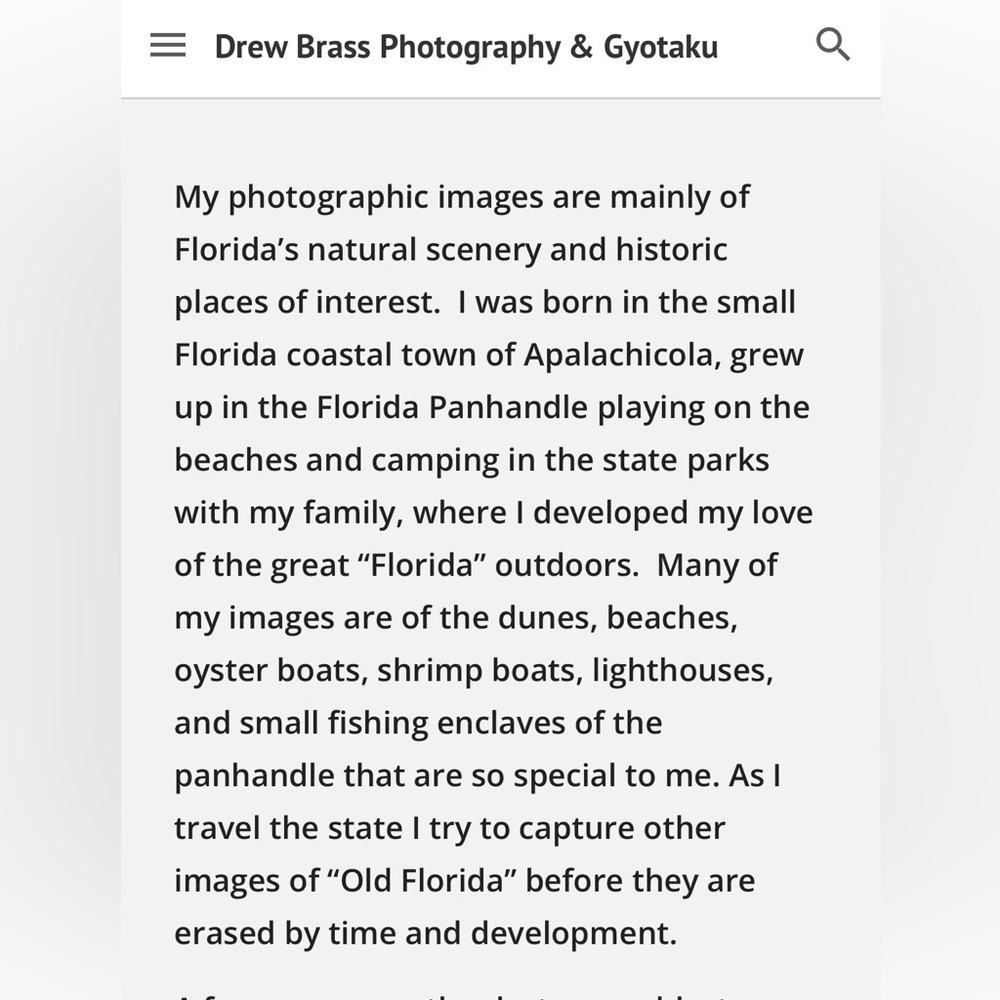 Original Photograph in a reclaimed wood frame by Artist, Drew E. Brass - Picture 10 of 11